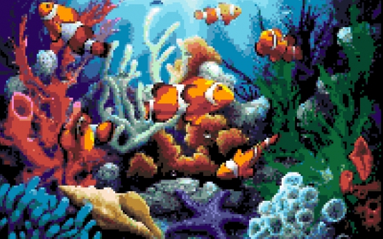 Панно "Коралловый риф "