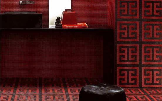 Декоративное панно "KEY RED"