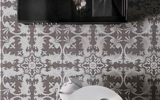 Декоративное панно "OLIMPIA DARK GREY"